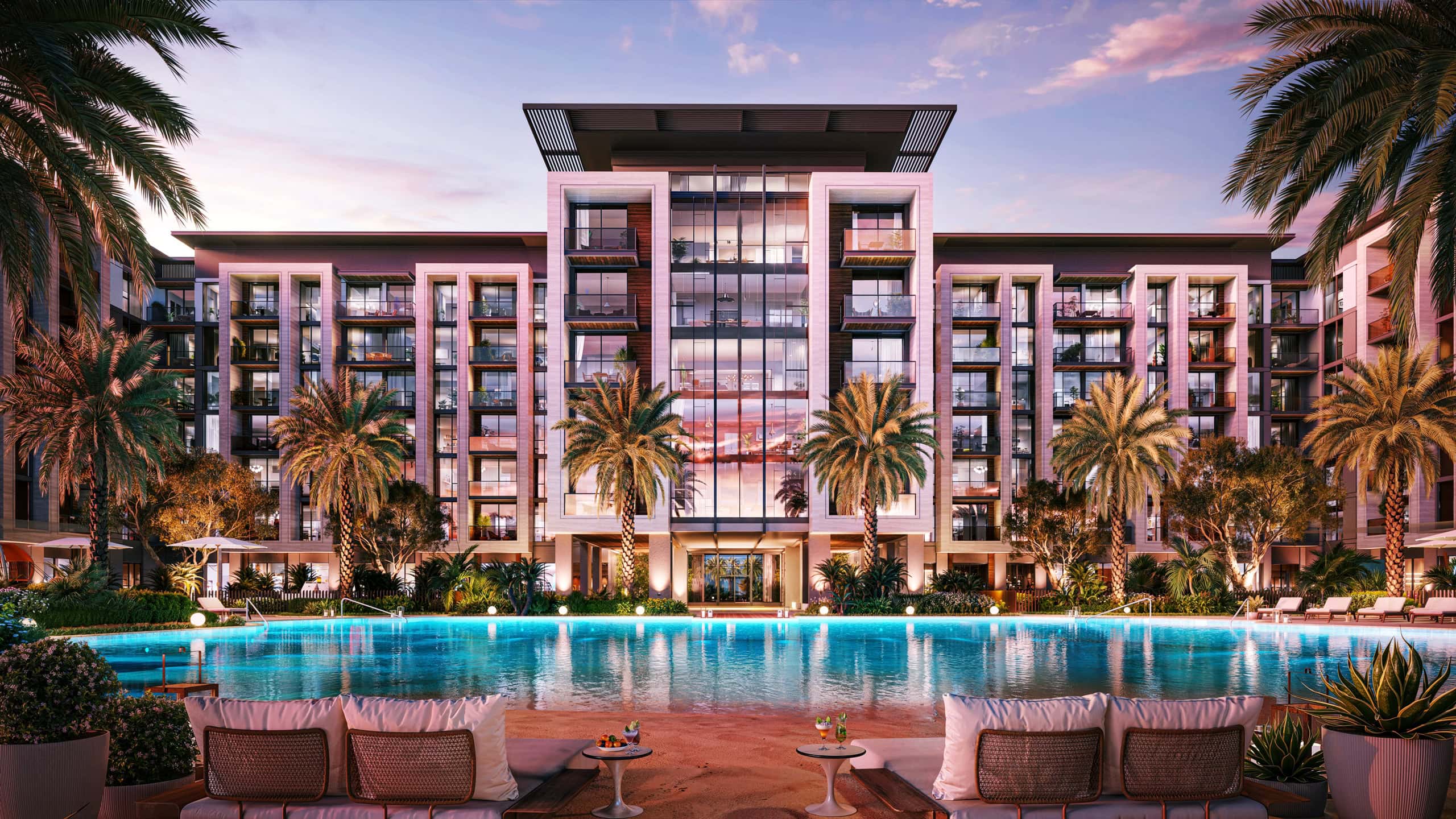 Belgravia Gardens - view from urban beach