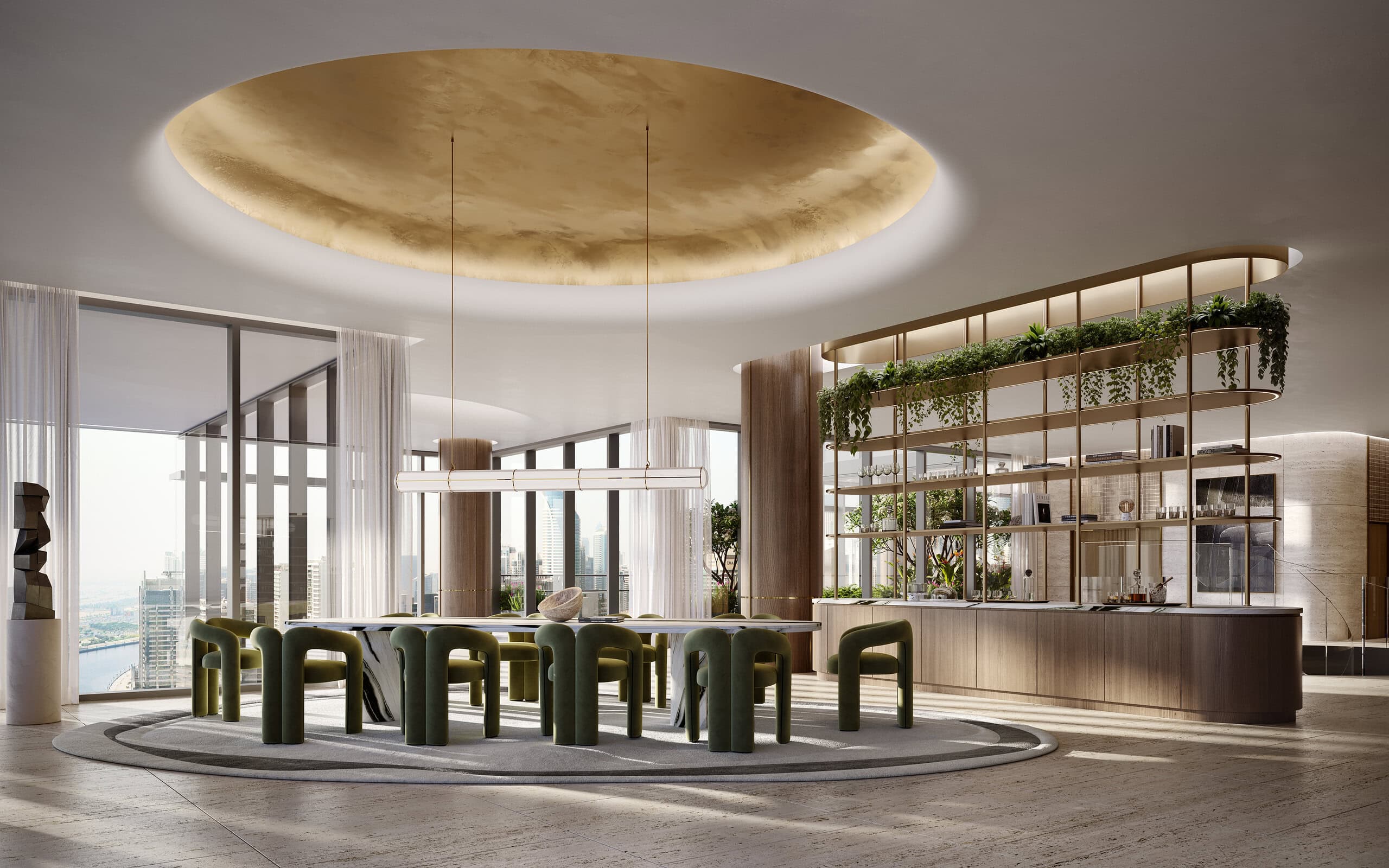 Enara Interior ChairmansBoardroom - AUREA Estates