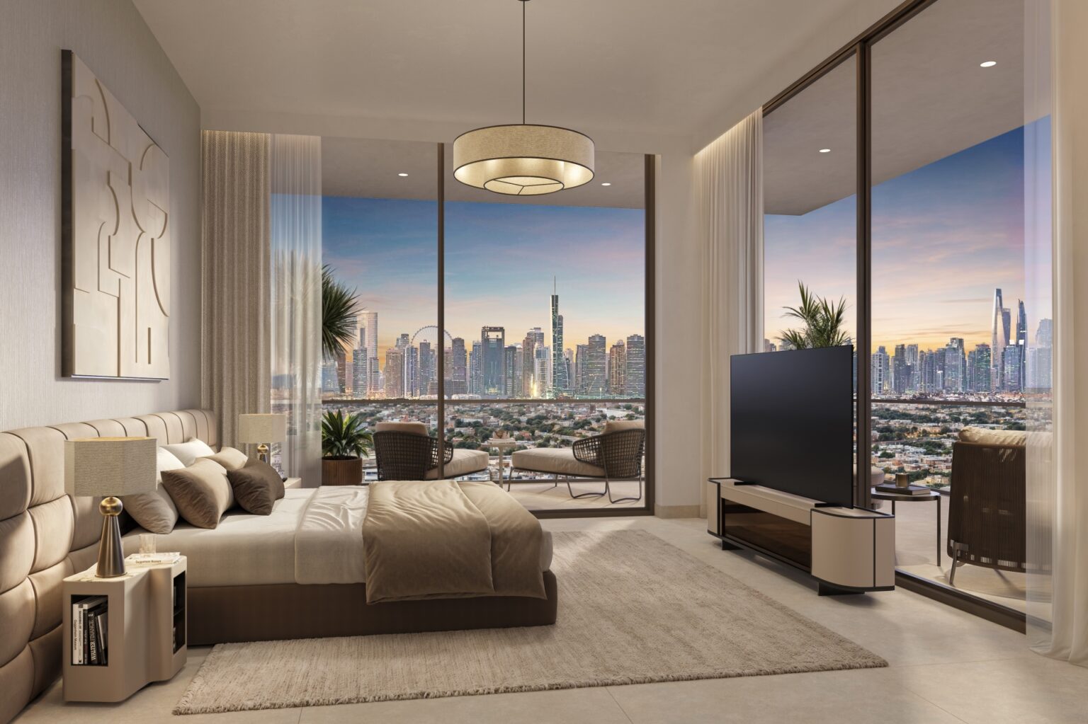 Type 3 Bedroom Evening - AUREA Estates